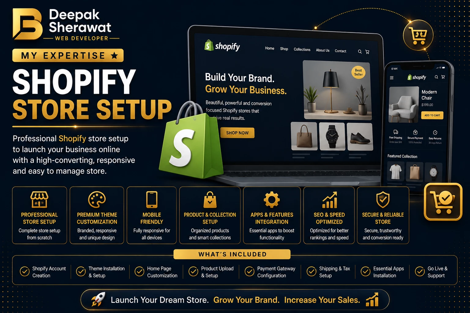 Shopify Store Setup